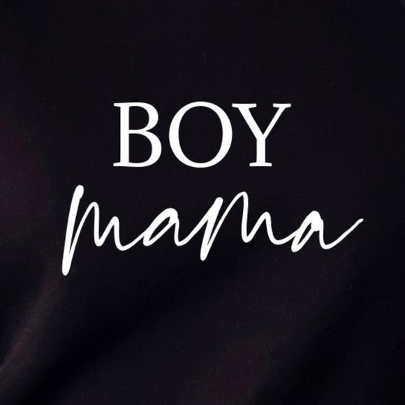 BOY Mom Sweatshirt | Mom Sweatshirt - Picture 2 of 3